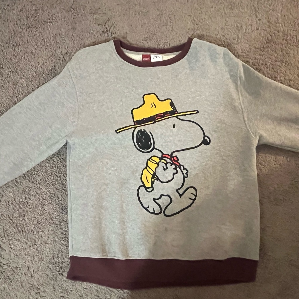 Peanut collection Zara swearshirt ( 13-14 years)